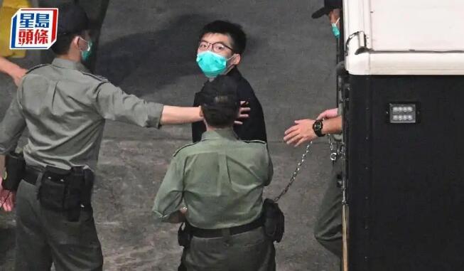 乱港分子黄之锋在狱中再次被捕